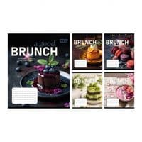Тетрадь Yes Brunch А5 24 листов линия (769101)