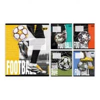 Тетрадь Yes Football energy А5 24 листов линия (768799)