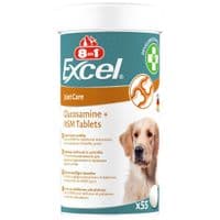 Вітаміни для собак 8in1 Excel Glucosamine + MSM для суглобів 55 шт (4048422184157)