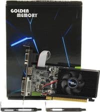 Відеокарта GeForce GT610, Golden Memory, 1Gb GDDR3, 64-bit, VGA/DVI/HDMI, 810/1333 MHz, Low Profile (GT610D31G64bit)_Bulk