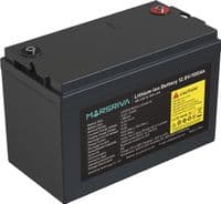 Аккумуляторная батарея Marsriva LiFePO4, 12.8V/100Ah, (MR-LBP12-100-LAR), 1.28kWh