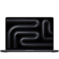 MacBook Pro 14, космічний чорний, модель A3427, M5 MAX, 18-канальний процесор, 32-канальний графічний процесор, 36 ГБ, USB-C 96 Вт, SSD 8 ТБ, 3x TB5, HDMI, SDXC, MagSafe 3, стандартний дисплей, UKR