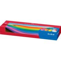 Гуашевые краски Faber-Castell 12 цветов по 20 мл темпера (31787)