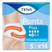 Подгузники для взрослых Tena Pants Plus Small 14 шт 65-85 см 6 капель (7322542545270)