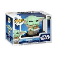 Фігурка Funko Pop серії Мандалорець і Ґроґу - Ґроґу із сендвічем (90821)