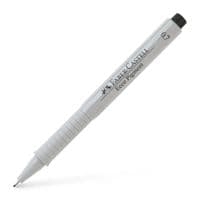 Лайнер Faber-Castell ручка капілярна для графічних робіт Ecco Pigment, діаметр 0,7 мм, колір чорний (6046)