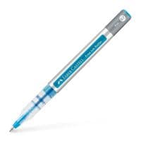 Ролер Faber-Castell Free Ink rollerball, колір чорнила лазурний, 0,7 мм, одноразова (29135)