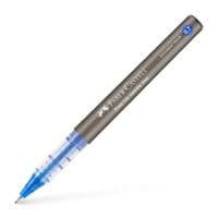 Ролер Faber-Castell Free Ink Needle Micro, колір чорнил синій, 0,7 мм, одноразова (31795)