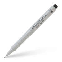 Лайнер Faber-Castell для графічних робіт Ecco Pigment, діаметр 0,05 мм, колір чорний (26995)