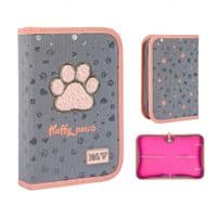 Пенал Yes жесткий одинарный без клапана Cute paws HP-02 (533866)