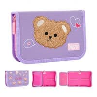 Пенал Yes жесткий одинарный с клапаном Bear Rules HP-03 (533728)