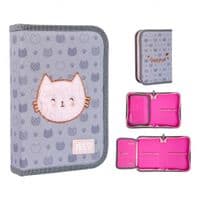 Пенал Yes жесткий одинарный с клапаном Cat Yes HP-03 (533868)