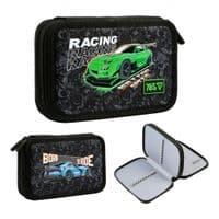 Пенал Yes жесткий двойной Racing Life HP-01 (533715)