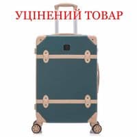 Чемодан Semi Line 24" (M) Зелено-темно-синій (T5838-3) Знижено
