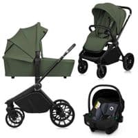 Детская коляска Lionelo MIKA PLUS 3IN1 GREEN OLIVE (LO-MIKA PLUS 3IN1 GREEN OLIVE)