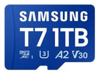 Карта пам'яті SAMSUNG MICRO SDXC T7 1TB, U3, V30, A2 до 170 Мб/с
