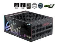Блок питания MSI 1600W (MPG AI1600TS PCIE5)