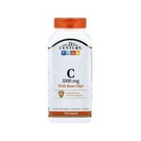 Витаминно-минеральный комплекс 21st Century Витамин C с шиповником, 1000 мг, Vitamin C with Rose Hips, 110 таблеток (CEN22383)