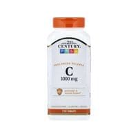 Витаминно-минеральный комплекс 21st Century Витамин C с шиповником, 1000 мг, Vitamin C with Rose Hips, 110 таблеток (CEN21225)