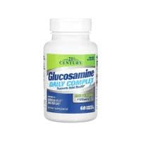 Витаминно-минеральный комплекс 21st Century Глюкозамин, Glucosamine Daily Complex, 60 таблеток в оболочке (CEN27708)
