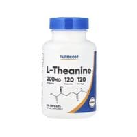 Витаминно-минеральный комплекс Nutricost L-теанин, 200 мг, L-Theanine, 120 капсул (NCS67937)