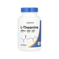Витаминно-минеральный комплекс Nutricost L-теанин, 200 мг, L-Theanine, 240 капсул (NCS67936)