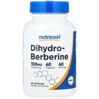 Витаминно-минеральный комплекс Nutricost Дигидроберберин, 100 мг, Dihydroberberine, 60 капсул (NCS57237)