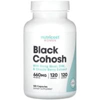 Витаминно-минеральный комплекс Nutricost Комплекс для женщин с клопогоном, Women, Black Cohosh with Dong Quai, DI (NCS67469)