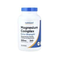 Витаминно-минеральный комплекс Nutricost Магниевый комплекс, 500 мг, Magnesium Complex, 240 капсул (NCS67277)