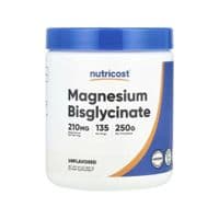 Витаминно-минеральный комплекс Nutricost Магний бисглицинат, безвкусный, Magnesium Bisglycinate, 250 гр (NCS57348)