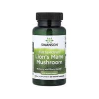 Витаминно-минеральный комплекс Swanson Ёжик гребенчатый, 500 мг, Full Spectrum Organic Lion's Mane Mushroom, 60 ве (SWV11096)