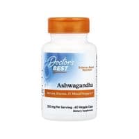 Вітамінно-мінеральний комплекс Doctor's Best Ашваганда, Ashwagandha, 60 вегетаріанських капсул (DRB00304)
