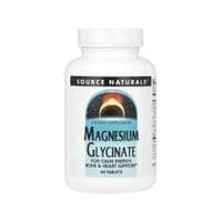 Вітамінно-мінеральний комплекс Source Naturals Магній гліцинат, Magnesium Glycinate, 60 таблеток (SN2890)