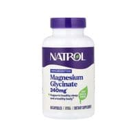 Витаминно-минеральный комплекс Natrol Магний глицинат высокой абсорбции, 240 мг, Magnesium Glycinate, 60 (NTL08350)