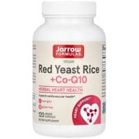 Вітамінно-мінеральний комплекс Jarrow Formulas Червоний дріжджовий рис з CoQ10, веганський червоний дріжджовий рис (JRW33001)