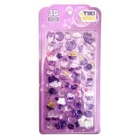 Стікер-наклейка Tiki Wiki Набір 3D-наліпок серії Crystal – Тікі зоряні сни (25ESE009-07)