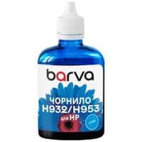 Чернила Barva HP №903/912/933/935/936/937/938/940/951/953/963/971/980, Cyan, 100 мл, пигментные (H933-801)