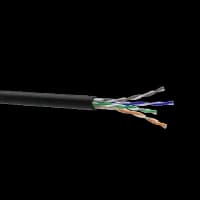 Кабель мідь зовнішній ЗЗКМ Cat. 5e U/UTP 4x2x24 AWG PE (К)(70910031) бухта 500м