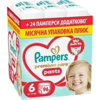 Підгузки Pampers Premium Care Pants Розмір 6 (13-19 кг) 96 шт (8006530315814)