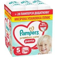Підгузки Pampers Premium Care Pants Розмір 5 (11-17 кг) 108 шт (8006530315838)