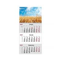 Календар Axent настінний квартальний 2027 р.,1 пр. UA 3 (8801-27-9-A)