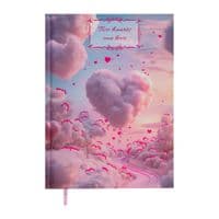 Тижневик Buromax недатований поліграфічний ROMANTIC, A5, блакитний, 336 сторінок (BM.20400-14)