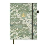 Тижневик Buromax недатований MILITARY, A5, світло-зелений, штуч.шкіра, 336 сторінок (BM.20700-15)