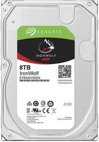 Жесткий диск 3.5" 8Tb Seagate IronWolf, SATA3, 256 Мб, 7200 об/мин, Box (ST8000VNZ04)