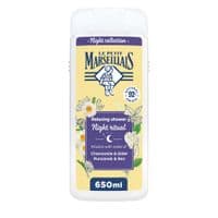 Гель для душа Le Petit Marseillais Night Ritual Ромашка и цветы бузины 650 мл (3574661862170)