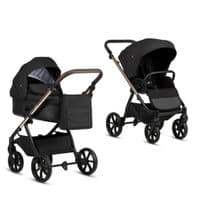 Коляска TUTIS 2 в 1 Leo3 plus (Black) (1582201)