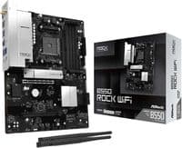 Материнська плата ASRock B550 ROCK WIFI (sAM4, AMD B550, DDR4, ATX)