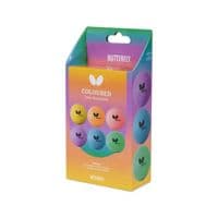 Мячик для настольного тениса Butterfly Coloured Balls 6 шт (7011630440) (931944)