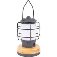 Ліхтар кемпінговий Bo-Camp Hasting Rechargable 200 Lumen Bamboo-Grey (5818981)