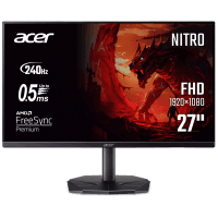 Монiтор TFT ACER 27" Nitro KG270W3bmiipx (UM.HX0EE.337) IPS FHD 240Hz 2*HDMI DP MM Black